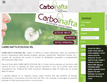 Tablet Screenshot of carbonaftaecologia.com